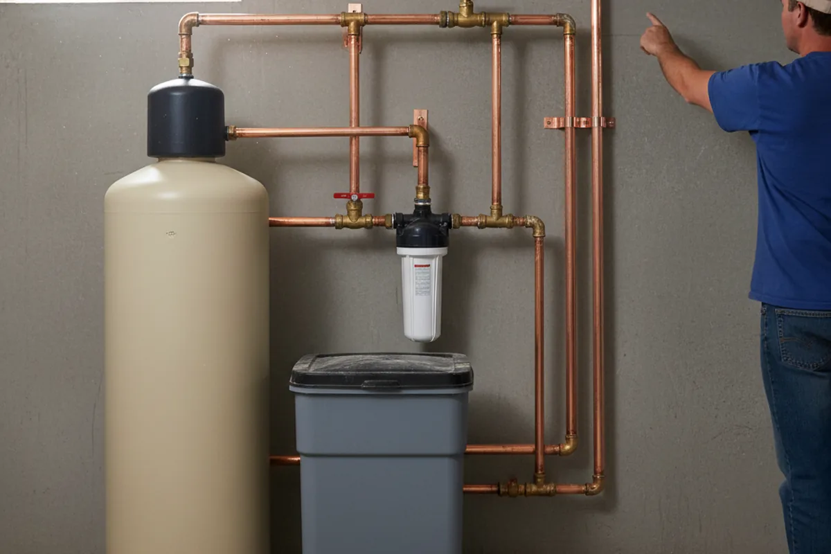 Whole-house water treatment system installed in Fulton